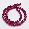 Natural & Dyed Malaysia Jade Bead Strands G-A146-8mm-A15-2