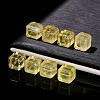 Natural Lemon Quartz Cube Beads PW-WGA95C5-01-4