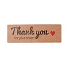 Rectangle Thank You Theme Paper Stickers DIY-B041-33C-4