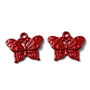 Baking Painted Alloy Pendants FIND-TAC0011-82E-2