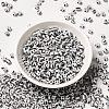 6/0 Opaque Colours Seep Glass Seed Beads SEED-F003-04A-12-2
