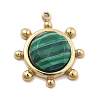 Natural & Synthetic Mixed Gemstone Pendants STAS-M092-10G-3