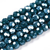 Opaque Glass Beads Strands LS-EGLA-A035-P4mm-A36-1