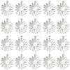 20Pcs 201 Stainless Steel Pendants STAS-DC0010-69-1