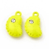 Spray Painted Alloy Pendants FIND-B016-04-2