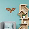 Creative Natural Wooden Wall Hanging Decoration AJEW-WH0331-001-5
