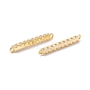 Rack Plating Brass Micro Pave Cubic Zirconia Connestor Charms KK-D073-03G-NR-3