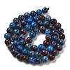 Natural Blue Opal Beads Strands G-H045-A02-8MM-01-4