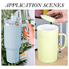 DIY Letter & Number Charms Accessories for Cup Handle Making Kit DIY-TA0009-52-8