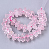 Natural Rose Quartz Beads Strands G-R462-23-2