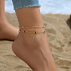 Double Layer Anklets FY1247-1