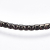 Brass Claw Chain Stretch Bracelets X-BJEW-T010-02B-01-3