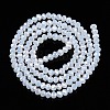 Electroplate Glass Beads Strands EGLA-A044-J2mm-B06-3