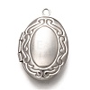 316 Stainless Steel Locket Pendants STAS-O135-05P-1