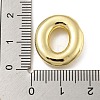 Brass Micro Pave Clear Cubic Zirconia Pendants KK-E093-04G-O-3