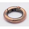 Alloy Spring Gate Rings X-PALLOY-H245-R-2