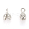 Brass Bead Tips KK-N0002-04P-2