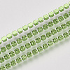 Electrophoresis Brass Rhinestone Strass Chains X1-CHC-Q009-SS6.5-B06-1