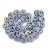 Electroplate Non-magnetic Synthetic Hematite Beads Strands G-N0322-06-3