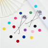 2Sets 2 Styles 316 Surgical Stainless Steel Rhinestone Diffuser Locket Slider Bracelets BJEW-FI0001-84A-4