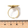 304 Stainless Steel Cuff Ring Components STAS-P403-09G-3