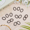 20Pcs Zinc Alloy Spring Gate Rings FIND-SP0004-30B-3