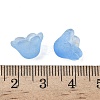 Frosted Glass Bead Cap FGLA-C001-01K-3