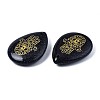 Synthetic Blue Goldstone Pendants G-T122-73B-4