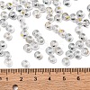 3/0 Baking Paint Transparent Colours Glass Round Beads SEED-L011-13A-12-4