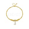 Heart Alloy Enamel Charm Anklets FS-WGF8AF5-01-3