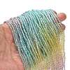 Transparent Painted Glass Beads Strands LS-DGLA-A034-T2mm-A15-2