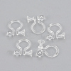 Plastic Clip-on Earring Findings KY-S155-06-1