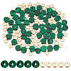  1Strand Synthetic Malachite Beads Strands G-NB0003-30-1