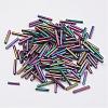 Glass Bugle Beads SEED-E001-9mm-83#-3