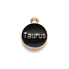 Alloy Enamel Pendants ENAM-S124-01B-08C-3