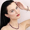 1 Bag Brass & Glass & Iron Jewelry Sets SJEW-UN0001-28-5