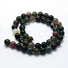 Natural Indian Agate Beads Strands G-I199-05-4mm-2