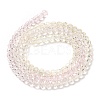 Transparent Painted Glass Beads Strands X1-DGLA-A034-T3mm-A25-5