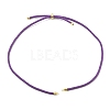 Nylon Cords Necklace Making AJEW-P116-03G-08-1