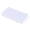 Rectangle Polypropylene(PP) Bead Storage Container CON-N013-03-5