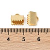304 Stainless Steel Ribbon Crimp Ends STAS-E471-05I-G-3