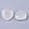 Natural Quartz Crystal Heart Love Stone G-R461-06J-1