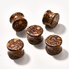 Natural Miriam Stone Ear Plugs Gauges G-I359-12B-1