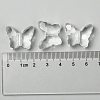 Transparent Acrylic Beads X-PL405Y-6-4