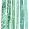 Electroplate Glass Beads Strands EGLA-A044-P6mm-A14-2