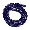 Opaque Solid Color Beads Strands EGLA-N013-P10mm-D03-2