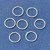 Brass Closed Jump Rings KK-CBA1A60-06B-S-1