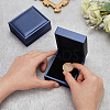 Rectangel PU Imitation Leather Coin Storage Boxes LS-CON-WH0086-102B-02-3