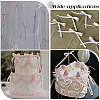 80Pcs Bowknot Polyester Ornament Accessories FIND-SC0020-89D-7