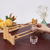 Bamboo Tea Cup Holder AJEW-WH0033-21-3